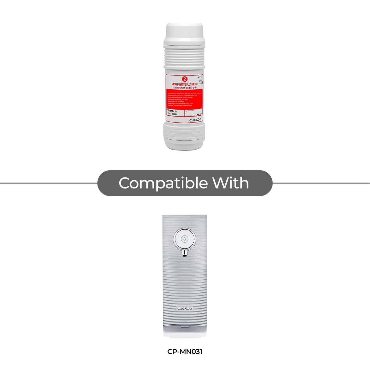 Nano Positive Plus Filter (CPF-M801NP/ENGUS)