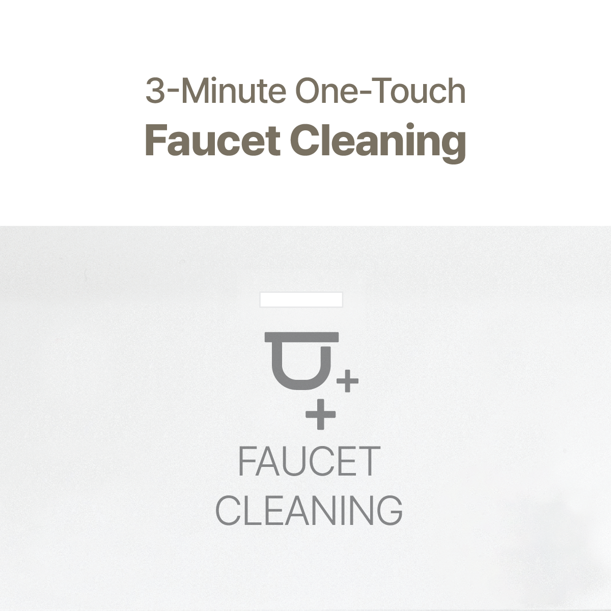 Smart Wheel + One-Touch Cleaning Water Purifier