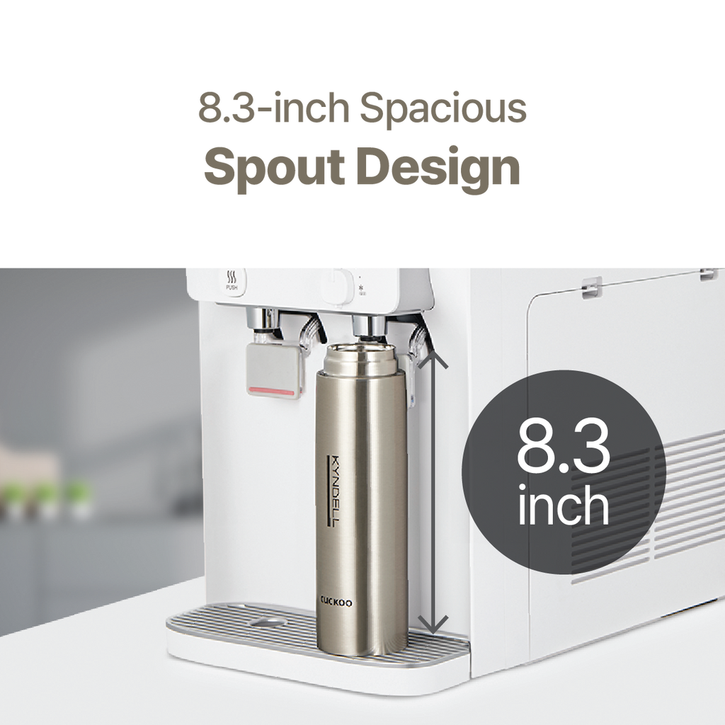 Smart Wheel + One-Touch Cleaning Water Purifier