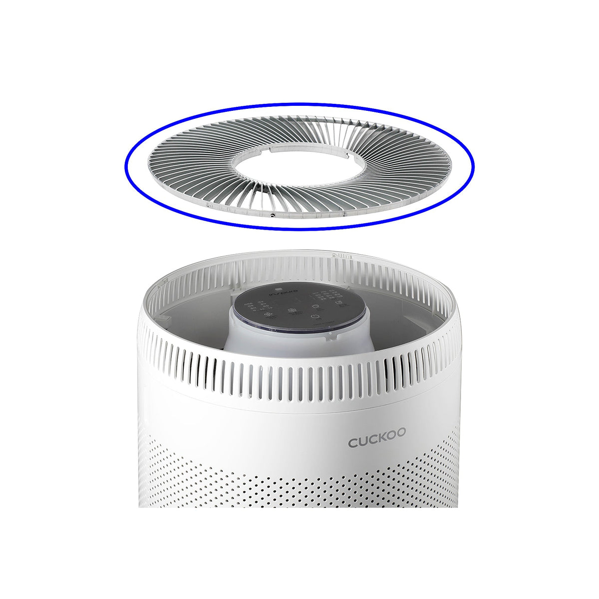 Top Grill for Air Purifier - CAC-F3010FW